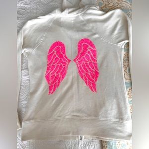 Victoria’s Secret Angel sequin zip hoodie